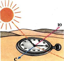 Как ориентироваться по часам, солнцу и звездам, определение географической долготы и широты полевых условиях