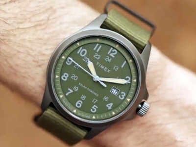 Timex Expedition North Field Post Solar, часы с солнечной зарядкой аккумулятора для любителей активного отдыха