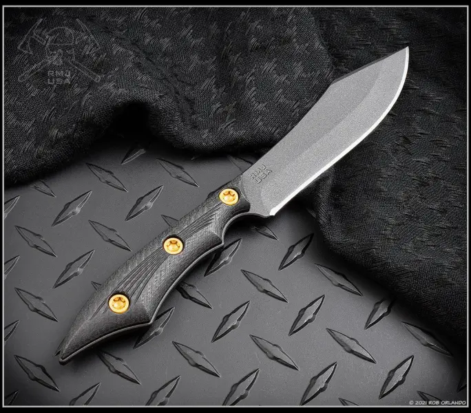 RMJ Tactical Ratatosk полевой нож с клинком из стали Nitro-V и необычным дизайном рукояти