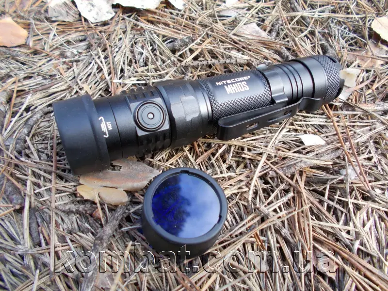 Nitecore NF25 светофильтры для фонаря красного, синего, зеленого и белого цвета, для чего они нужны