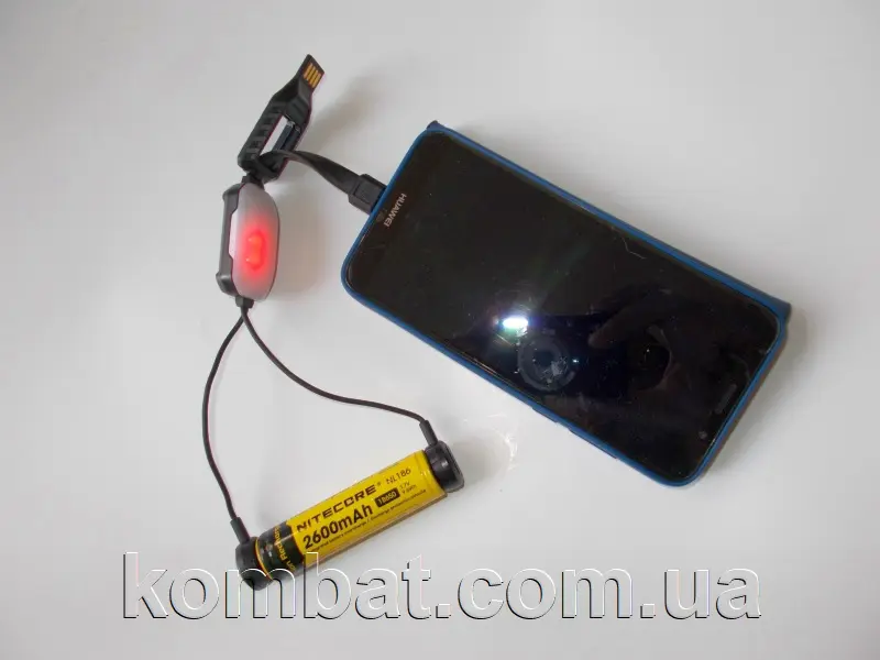 Компактное магнитное зарядное устройство для Li-ion и Li-ion IMR аккумуляторов с функцией повербанк
