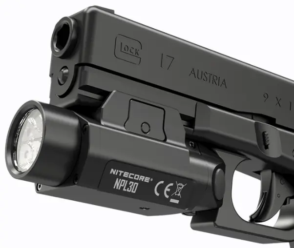 Nitecore NPL30 подствольный фонарь для пистолета с яркостью в 1200 люмен