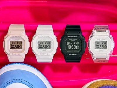 Casio Baby-G BGD-565, наручные часы для женщин и подростков в ударопрочном корпусе