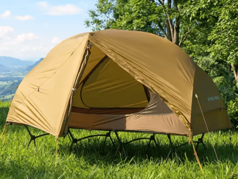 Fire Maple Tropics 1 Person, легкий одномісний намет із можливістю встановлення на розкладачку