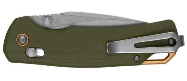 Основу рукоятки складаного ножа Kershaw Proximal складають полегшені сталеві лайнери
