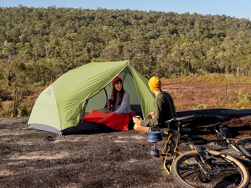 Особливості конструкції велонамету Sea to Summit Telos Evo Bikepack Tent