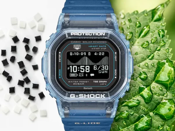 Новий наручний годинник Casio G-Shock G-LIDE GBX-H5600 виконаний у класичному квадратному корпусі з MIP LCD-дисплеєм