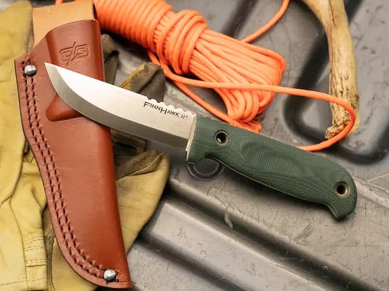 Похідний ніж Cold Steel Finn Hawk II з клинком із порошкової сталі CPM 3V