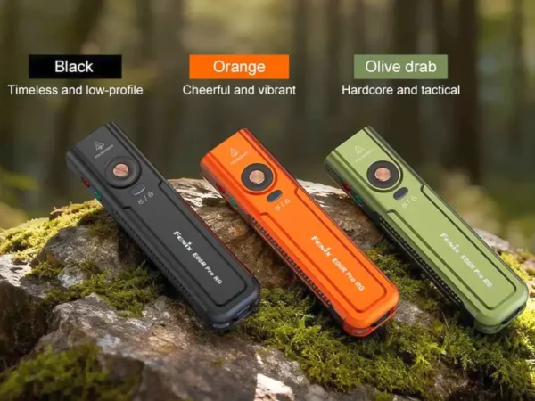 EDC-ліхтар Fenix E06R PRO RG Flat Flashlight створений на основі моделі E06R PRO