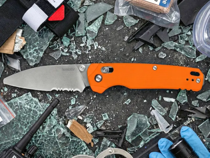 Складаний ніж Kershaw Bel Air XL EMT для рятувальників та аварійних ситуацій