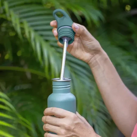 Особливості конструкції похідної EDC-пляшки Klean Kanteen Classic 18oz Screaming Grizzly