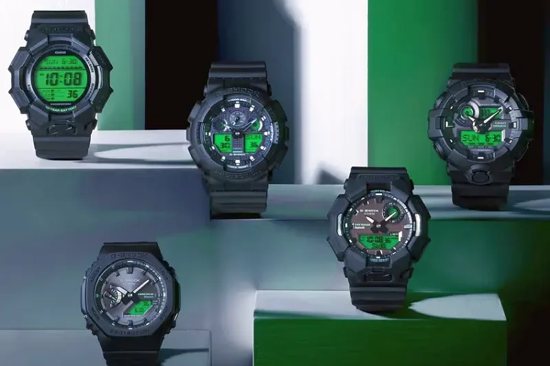 Нові моделі годинників Casio G-Shock з технологією Tough Solar і підтримкою Bluetooth.