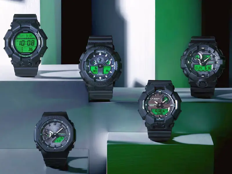 Нові моделі годинників Casio G-Shock з технологією Tough Solar і підтримкою Bluetooth