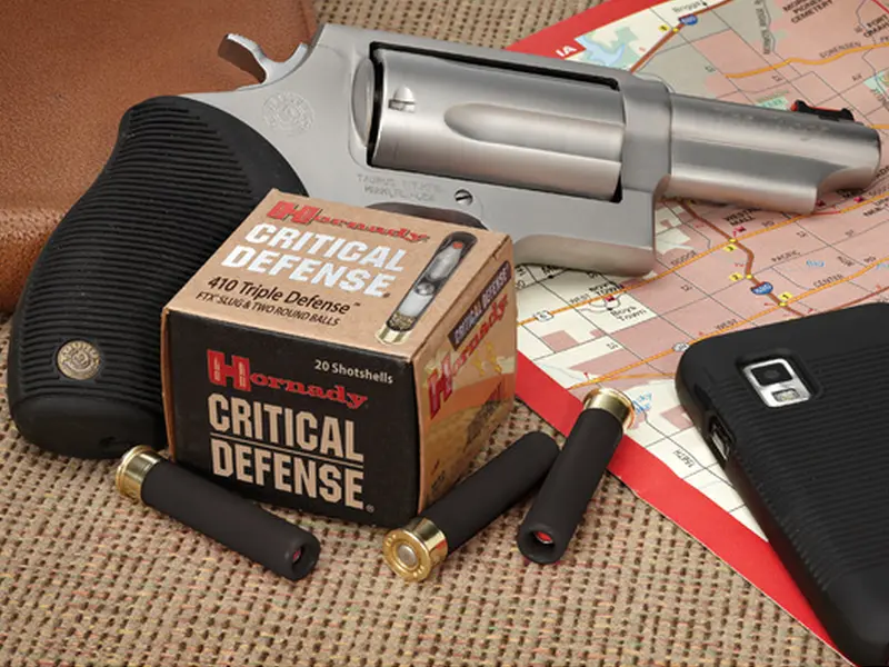 Револьвери калібру .410 для самооборони, популярні моделі Taurus, Smith & Wesson та Magnum Research