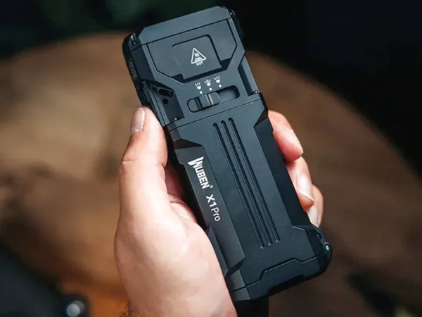 Новий ліхтар Wuben X1 Pro забезпечує неймовірно потужний промінь світла з надяскравим світловим потоком 12300 люмен