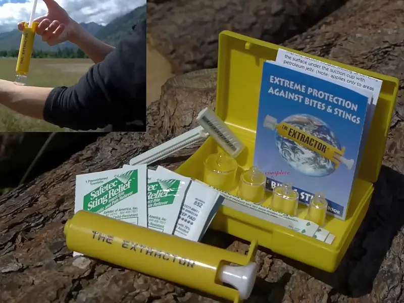 Набір Sawyer Complete Bite and Sting Extractor для першої допомоги при укусах змій і комах