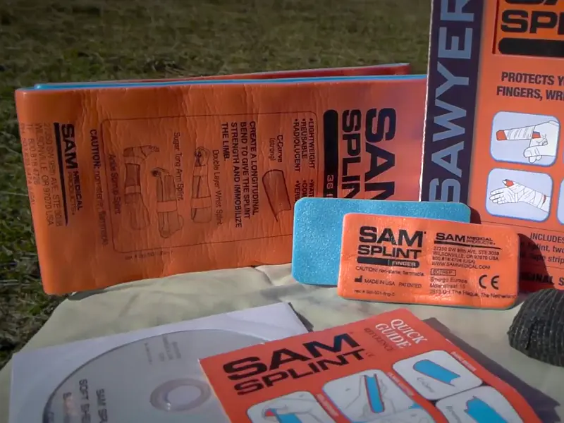 Шина Sawyer SAM Splint при переломах