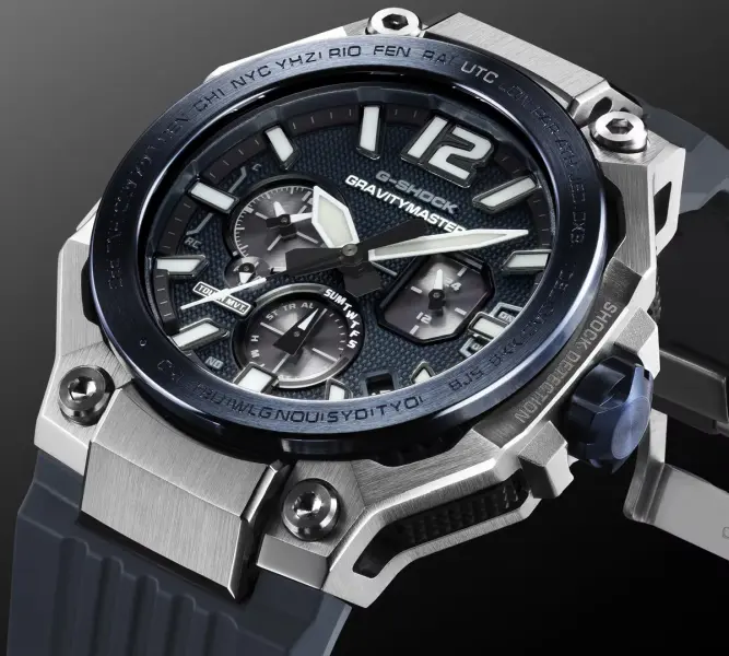 У число представлених моделей наручних годинників Casio G-Shock Gravitymaster GWR-B3000 входять