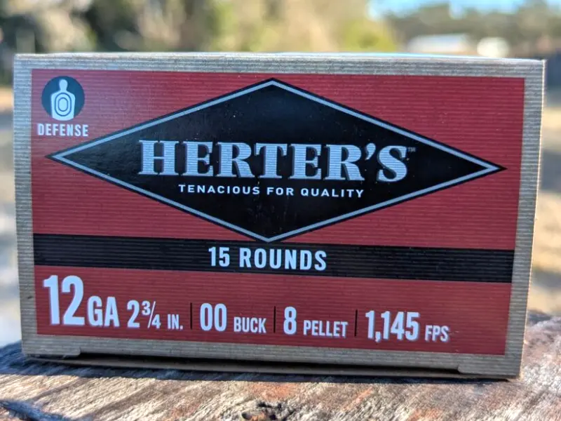 Патрони Herter’s Defensive Buckshot для самооборони та тренувань зі стрільби