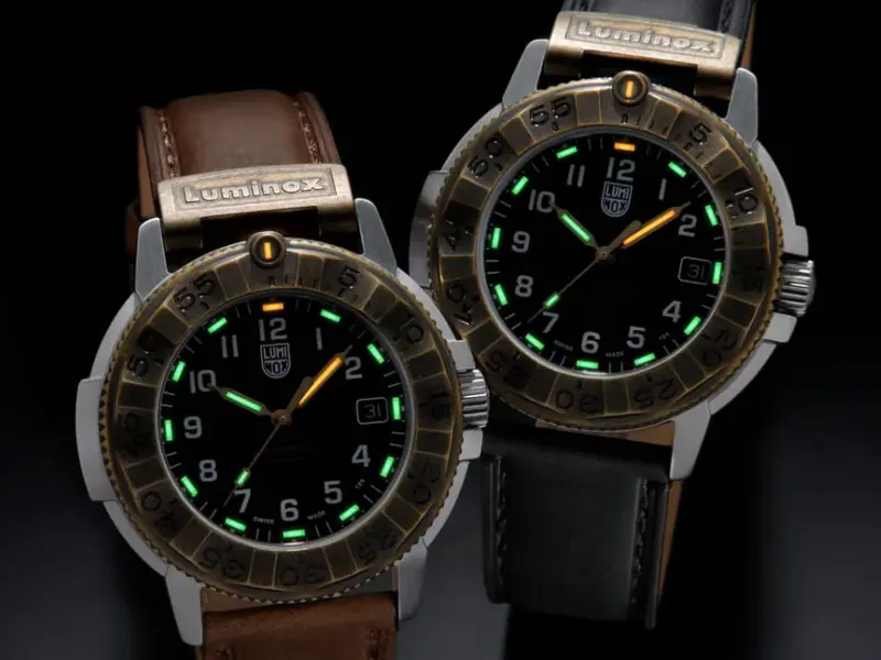 Наручний годинник для експедицій Luminox Adventure Watch із підсвічуванням циферблата за технологією Luminox Light Technology