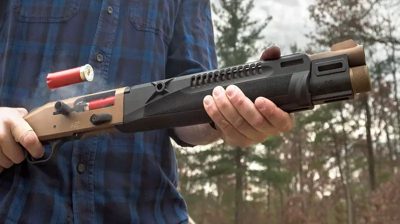 Особливості конструкції укороченого дробовика Mossberg 990 Aftershock SPX